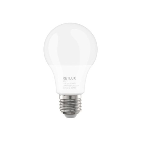 Žiarovka LED E27 12W A60 biela teplá RETLUX REL 31 2ks