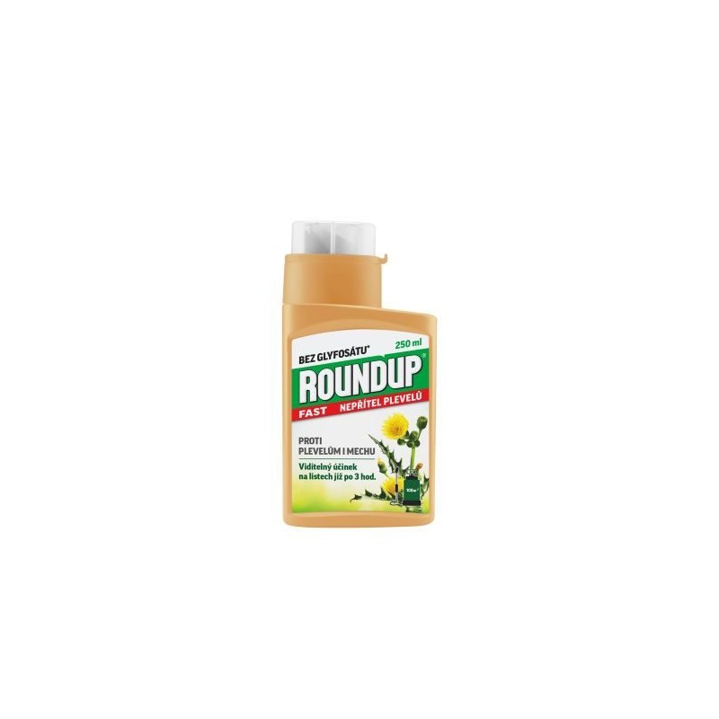 ROUNDUP Fast bez glyfozátu - koncentrát EVERGREEN 250ml