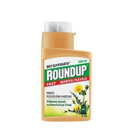 ROUNDUP Fast bez glyfozátu - koncentrát EVERGREEN 250ml