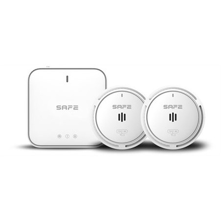 Detektor dymu SAFE SET FIRE BASIC set 3ks