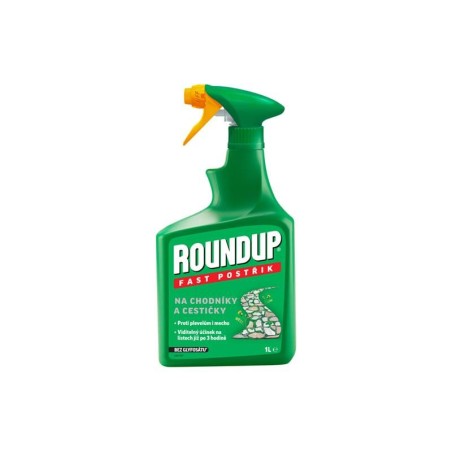 ROUNDUP Fast bez glyfozátu - rozprašovač na chodníky a cestičky EVERGREEN 1l