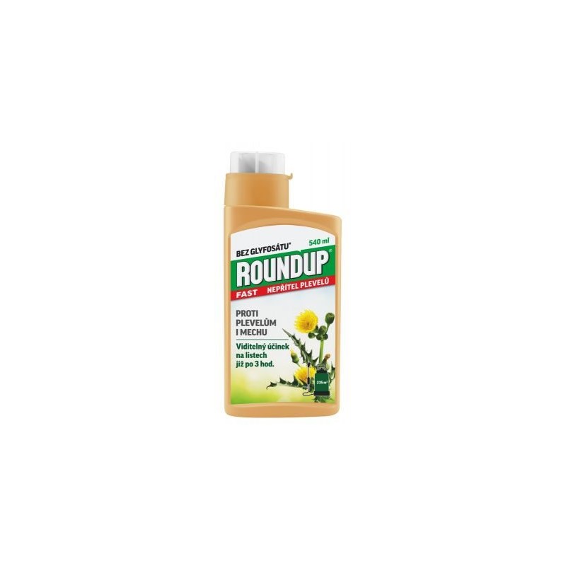 ROUNDUP Fast bez glyfozátu - koncentrát EVERGREEN 540ml