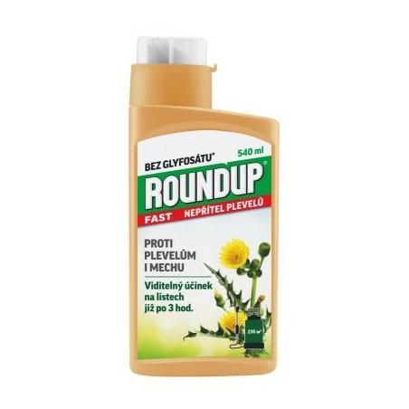 ROUNDUP Fast bez glyfozátu - koncentrát EVERGREEN 540ml