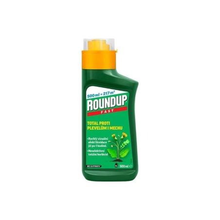 ROUNDUP Fast bez glyfozátu - koncentrát EVERGREEN 500ml