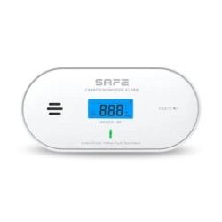 Detektor oxidu uhoľnatého SAFE 10YDCO-RF
