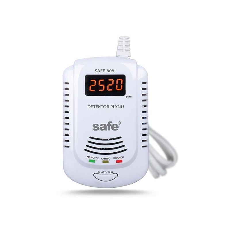 Detektor horľavých plynov SAFE 808L