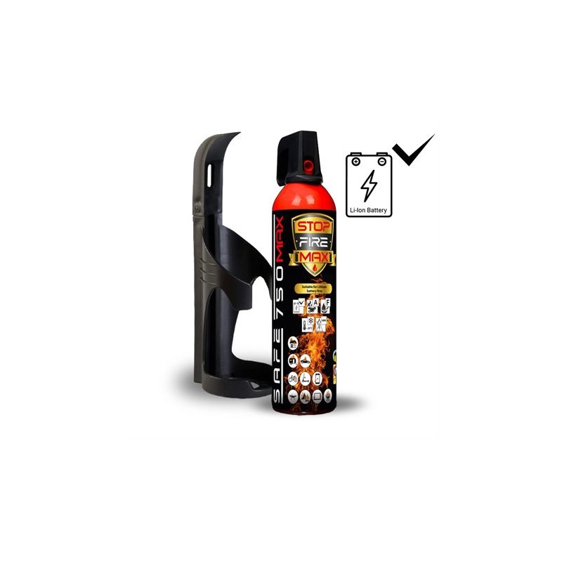 Hasiaci sprej SAFE MAX 750ml penový + držiak 75C