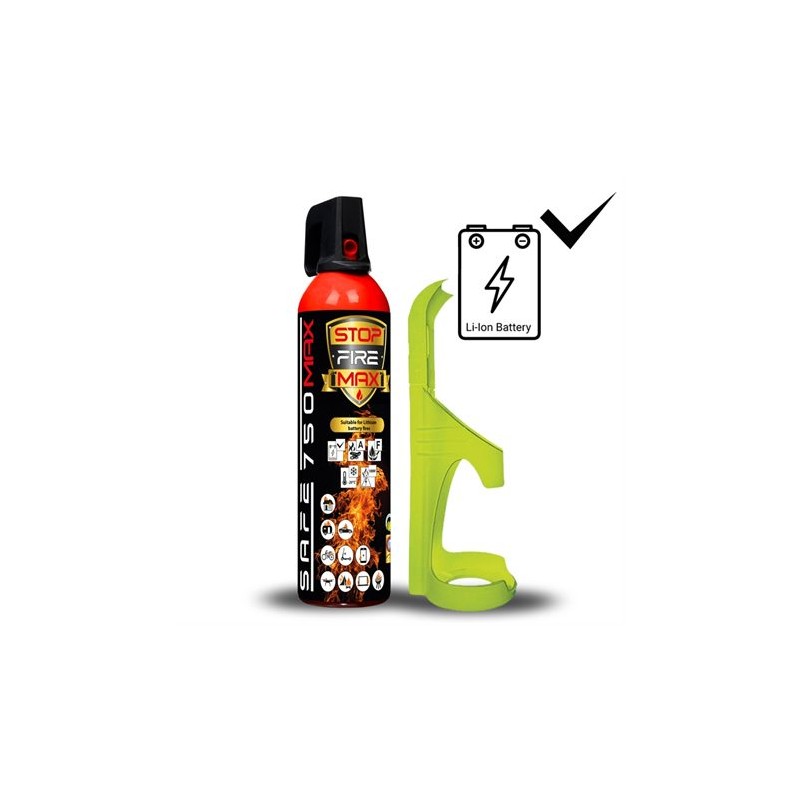 Hasiaci sprej SAFE MAX 750ml penový + držiak 75F