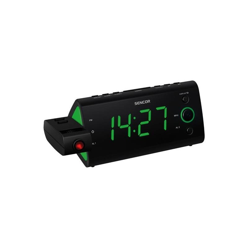Rádiobudík SENCOR SRC 330 GN Green projekční