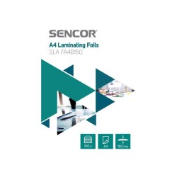 Fólie laminovacie SENCOR SLA FA4B150 A4 150mic 100ks