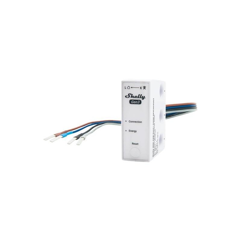 Smart merač spotreby SHELLY 3EM-63W Gen3 WiFi