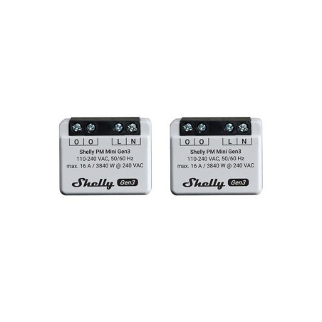 Smart merač spotreby SHELLY PM Mini Gen3 WiFi 2ks