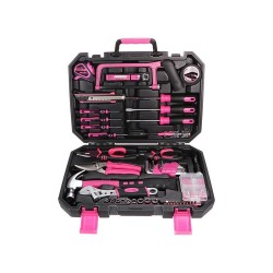 Sada náradia SIXTOL SX3027 HOME PINK 128 128ks