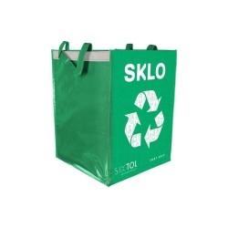 Taška na triedený odpad SIXTOL Sort Easy Glass 36l