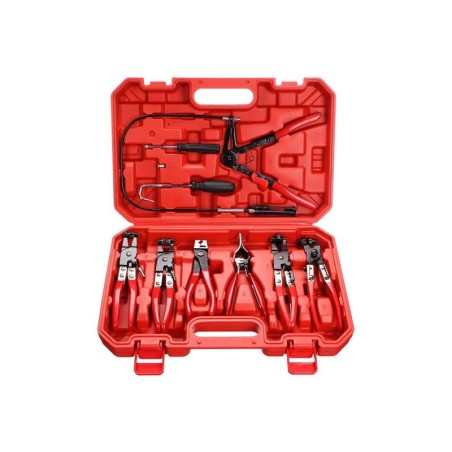 Kliešte na hadicové spony SIXTOL Mechanic Hose Clamp Set 9 9ks
