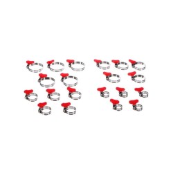 Spona na hadicu SIXTOL Mechanic Connect Set 10-44mm 20ks