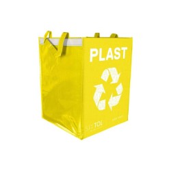Taška na triedený odpad SIXTOL Sort Easy Plastic 36l