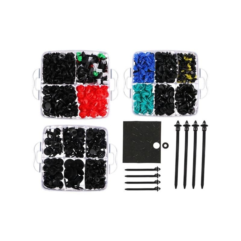 Sada autospon pre čalúnenie vozidiel SIXTOL MECHANIC TRIM CLIP SET 700ks