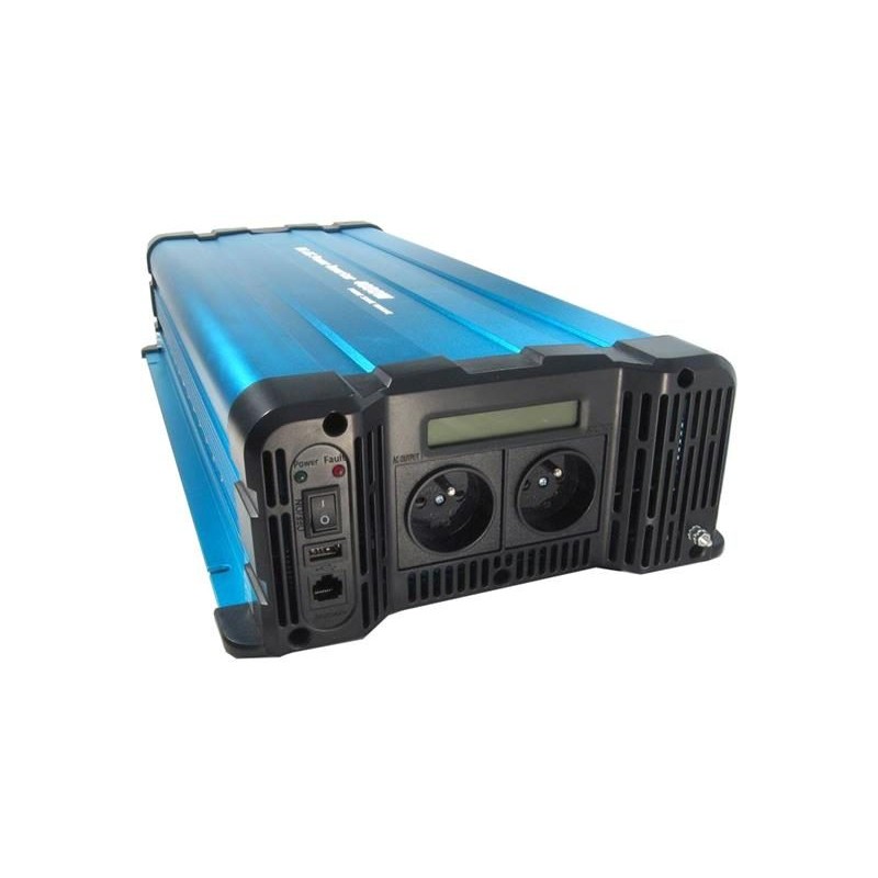 Menič napätia Solarvertech FS4000 24V/230V 4000W čistá sínusovka D.O. bezdrôtové
