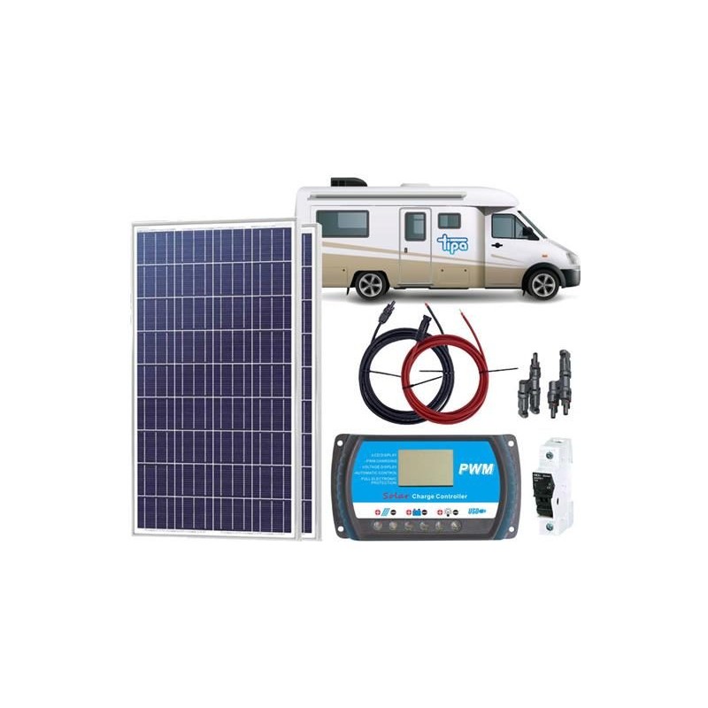 Solárny systém pre karavany SOLARFAM 340 Wp