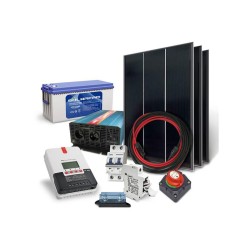 Solárny ostrovný set SOLARFAM 540Wp, 12V, batéria 200Ah, menič 230VAC 2000W