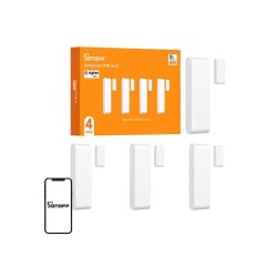 Inteligentný detektor na dvere/okná SONOFF SNZB-04PR2 ZigBee, sada 4 ks