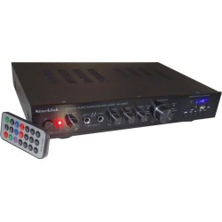 Zosilňovač 5.0, rádio, bluetooth, prehrávač MP3, Starklok AV-298BT čierny
