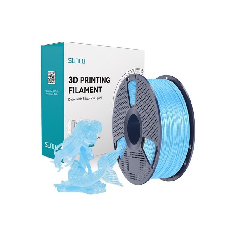 Filament SUNLU PLA 1kg Twinkling Blue 1,75mm