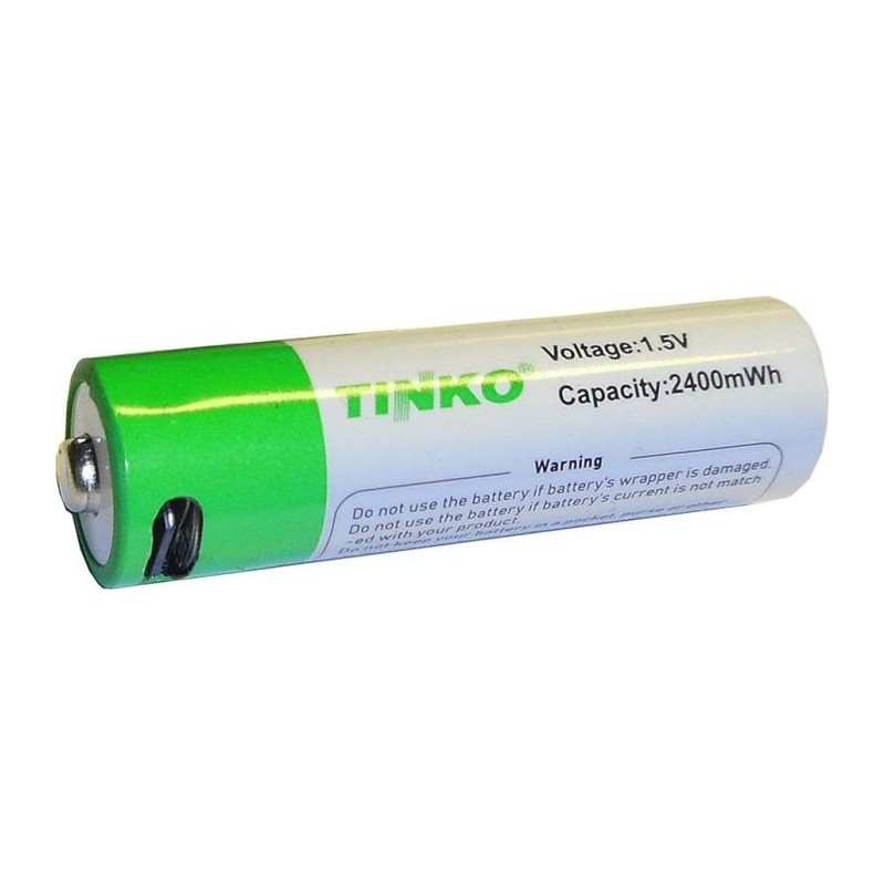 Batéria AA (R6) USB-C nabíjateľná 1,5V/1400mAh TINKO