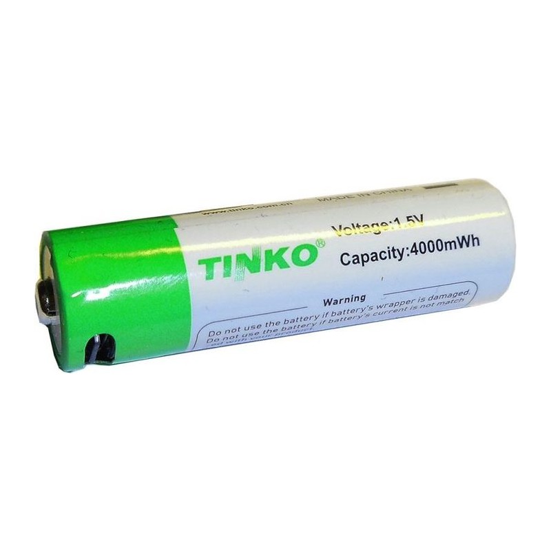 Batéria AA (R6) nabíjateľná cez USB-C 1,5V/1700mAh TINKO