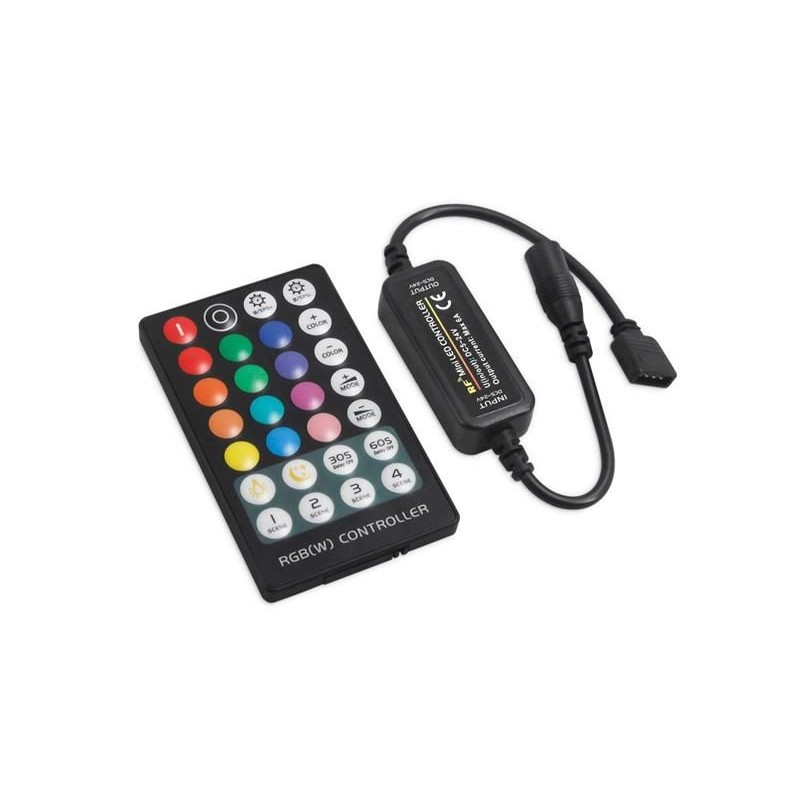 RF ovládač pre RGB LED pásky s diaľkovým ovládaním RF-M5