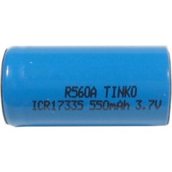 Nabíjacia Li-Ion batéria ICR17335 3,7V/550mAh TINKO