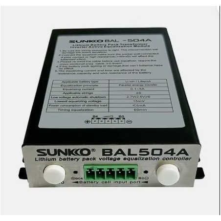 Vyvažovač batérií SUNKKO BAL-504A 4S 5A pre Li-Ion a LiFePO4