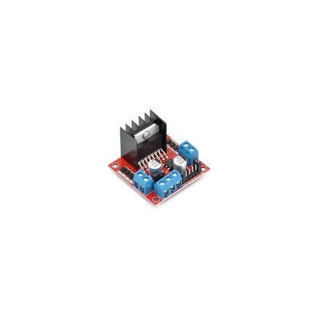 Modul driver/ovládač pre krokový alebo DC motor s L298N