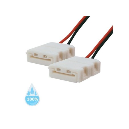 Spojka nepájivá pre LED pásik 5050, 5630 30,60LED/m 10mm s vodičom, vodeodolný IP68