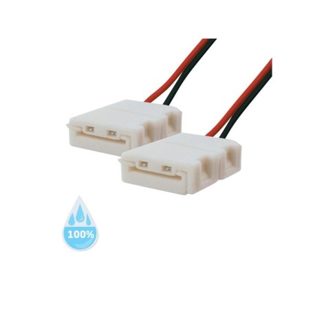 Spojka nepájivá pre LED pásik 3528, 2835 30,60LED/m 8mm s vodičom, vodeodolný IP68