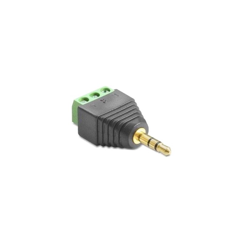 Konektor Jack 3.5 stereo so svorkovnicou