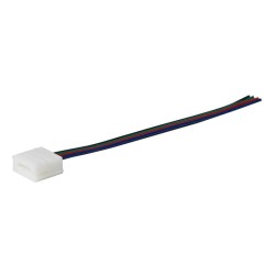 Konektor nepájivý s vodičom pre RGB LED pásiky o šírke 10mm 5050 IP65