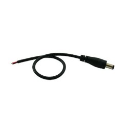 Kábel pre LED pásik predlžovací s konektorom DC, vidlica 5,5 x 2,1mm, 100cm