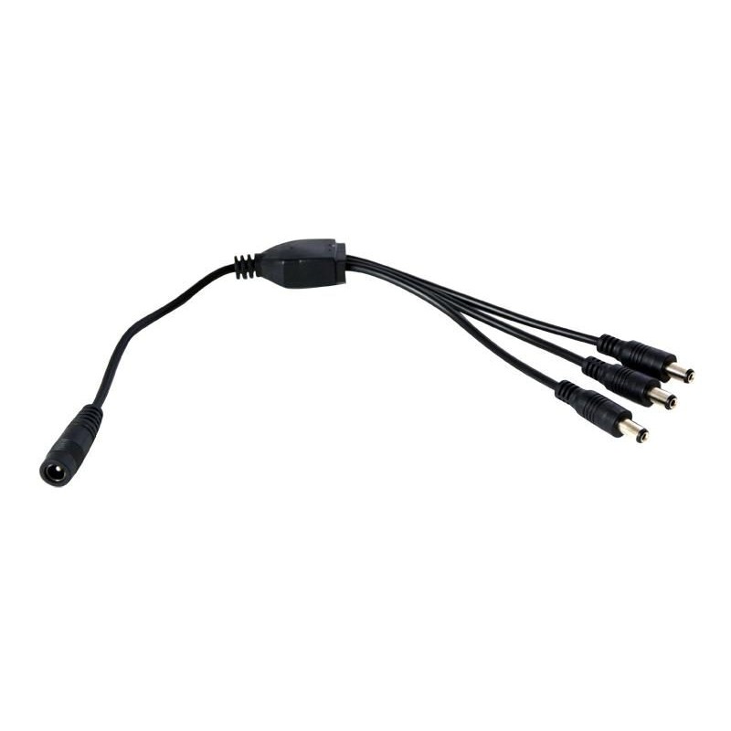 Kábel pre LED pásik rozbočovacie - 3x vidlica, zásuvka