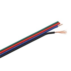 RGB kábel pre LED pásik, 4 x 0,3 mm2