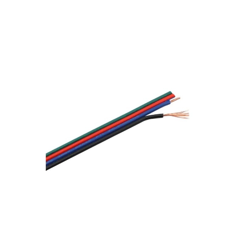 RGB kábel pre LED pásik, 4 x 0,3 mm2