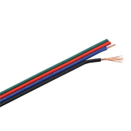 RGB kábel pre LED pásik, 4 x 0,3 mm2