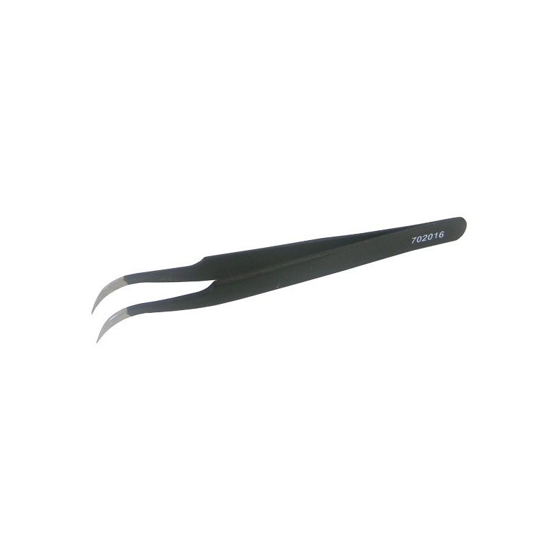 Pinzeta zahnutá TIPA 702016 anti-static 120x9mm