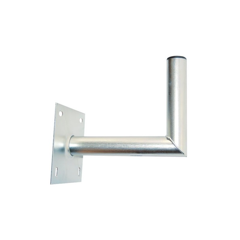 Anténny držiak 25 na stenu so základňou 16x16 priemer 42mm výška 16cm žiar.