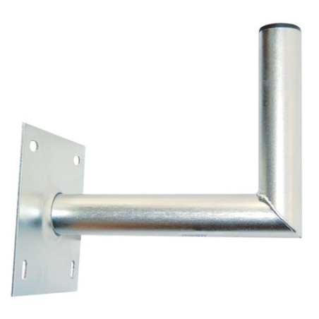 Anténny držiak 25 na stenu so základňou 16x16 priemer 42mm výška 16cm žiar.