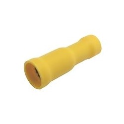 Zdierka kruhová 5mm, vodič 4.0-6.0mm žltá