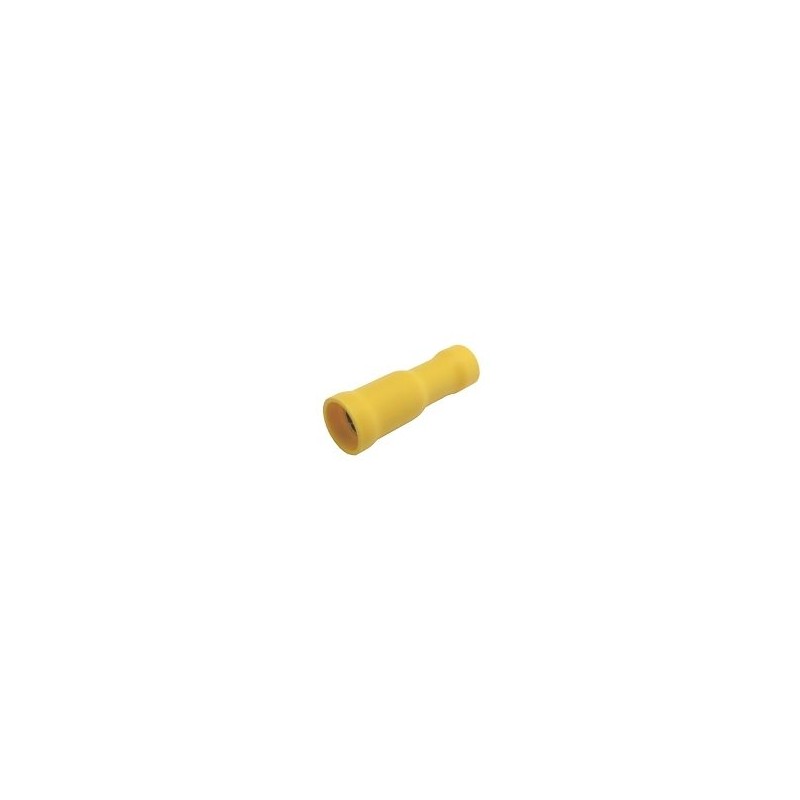 Zdierka kruhová 5mm, vodič 4.0-6.0mm žltá