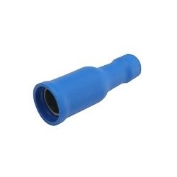 Zdierka kruhová 4mm, vodič 1.5-2.5mm modrá