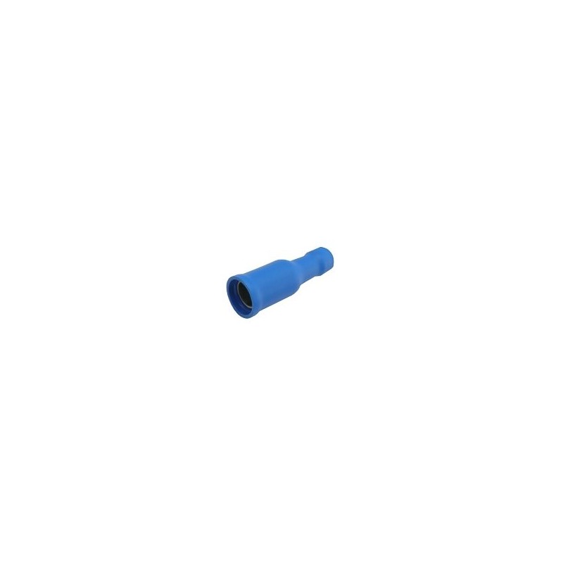 Zdierka kruhová 4mm, vodič 1.5-2.5mm modrá